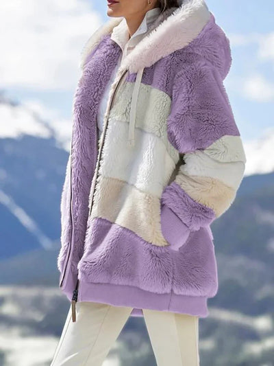 Fluffy Warm Oversized Hoodie Coat