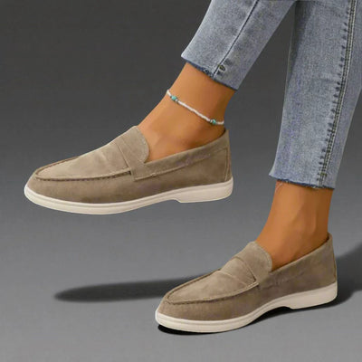 Hannah | Elegant Suede Loafers