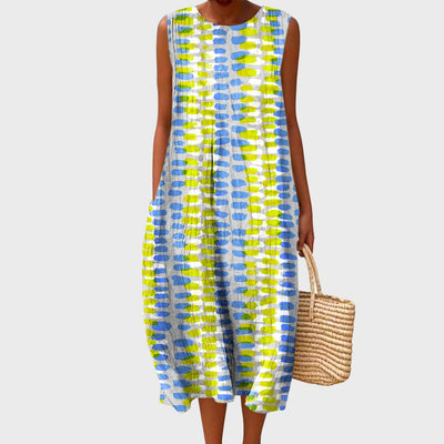 Isla | Summer Dress in Fresh and Relaxed Checks