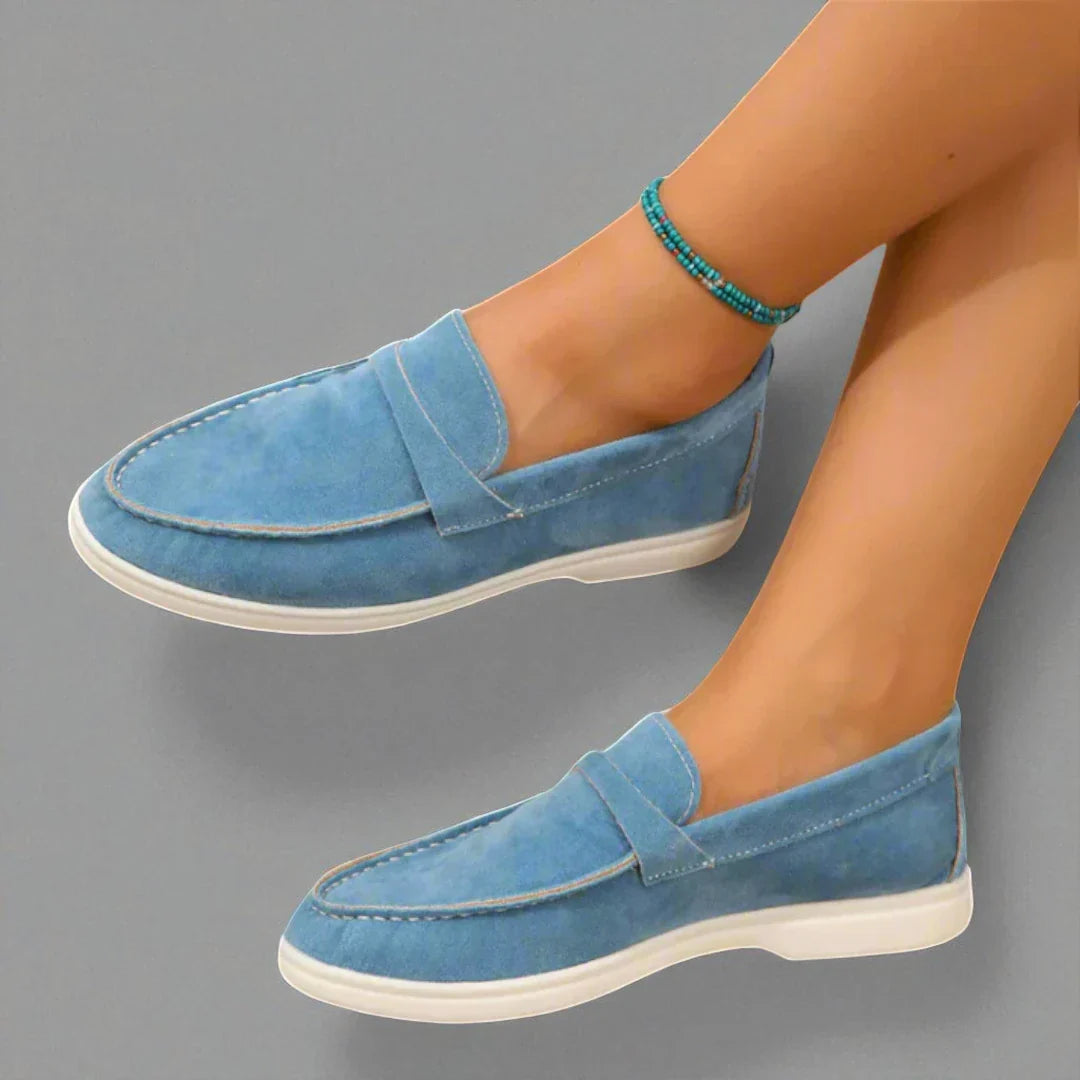 Hannah | Elegant Suede Loafers