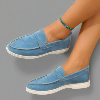 Hannah | Elegant Suede Loafers