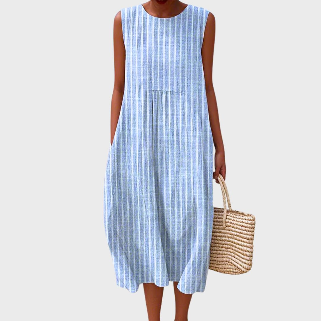 Isla | Summer Dress in Fresh and Relaxed Checks