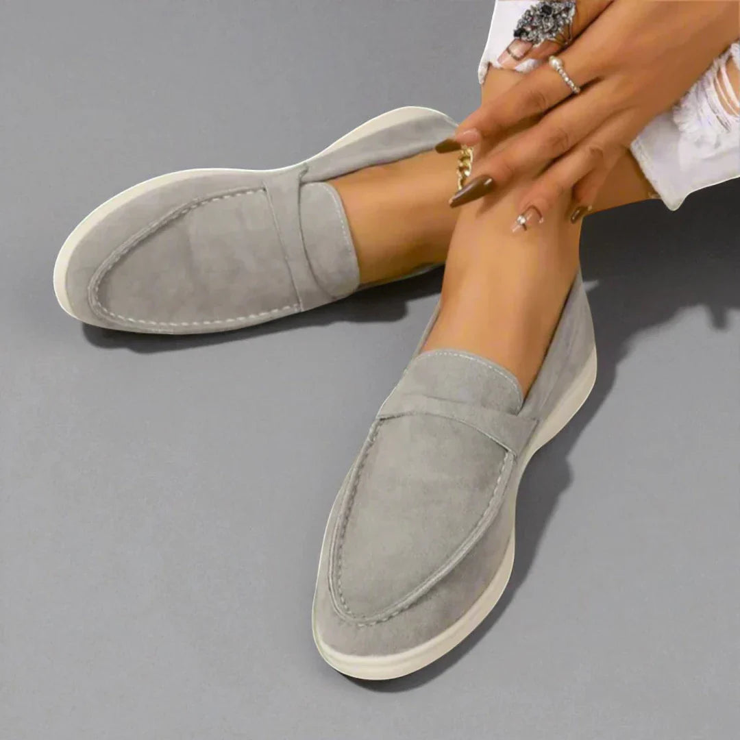 Hannah | Elegant Suede Loafers