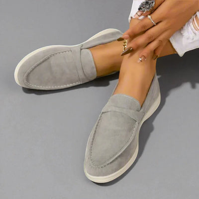 Hannah | Elegant Suede Loafers