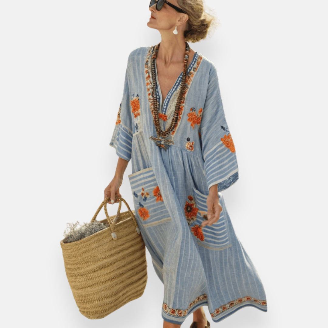 Margaux | Minimalist and Fresh Kaftan Dress