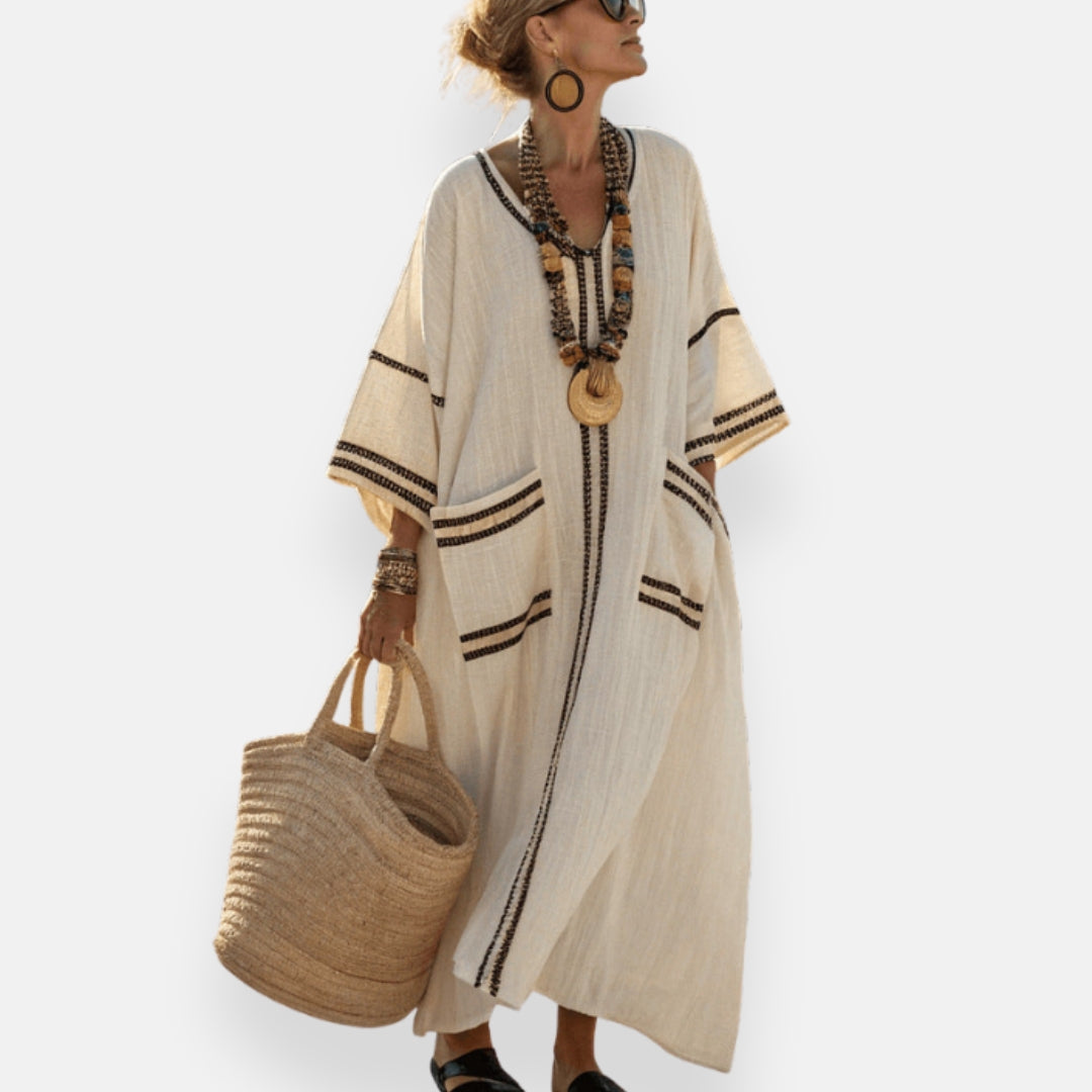 Suzanne | Relaxed and Natural Kaftan Dress