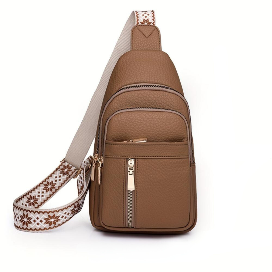 Hazel | Vintage Suitcase-Style Crossbody Bag