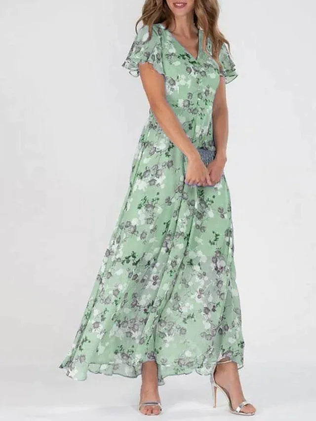 Flowy Floral Maxi Dress