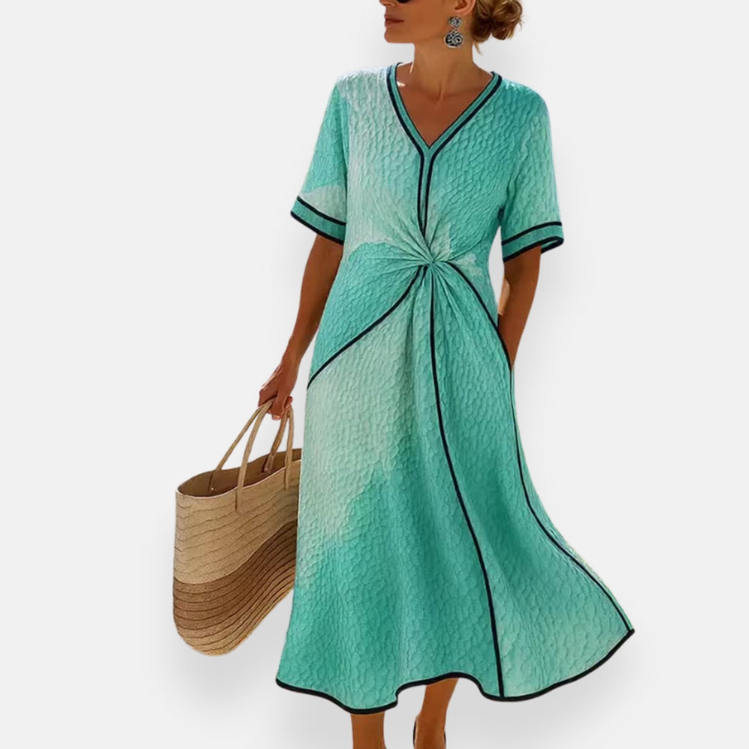 Mérina | Tie and Trim Dress