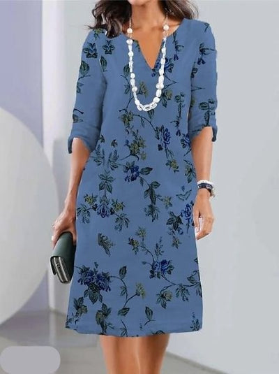 Stylish Summer Breeze Floral Dress