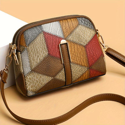 Luna | Mini crossbody bag in patchwork