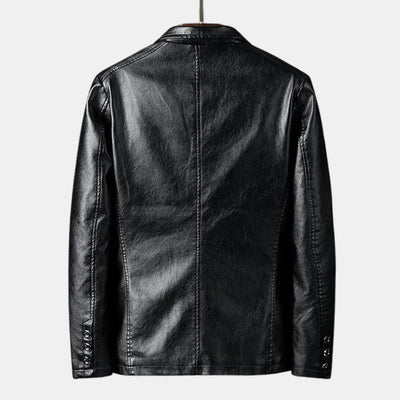 Maggie | Stylish Vegan Leather Blazer
