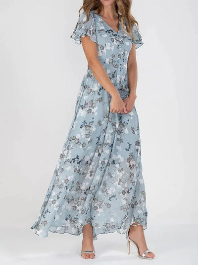Flowy Floral Maxi Dress