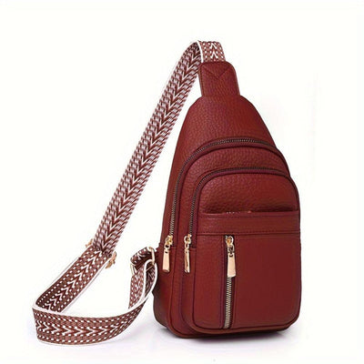 Hazel | Vintage Suitcase-Style Crossbody Bag