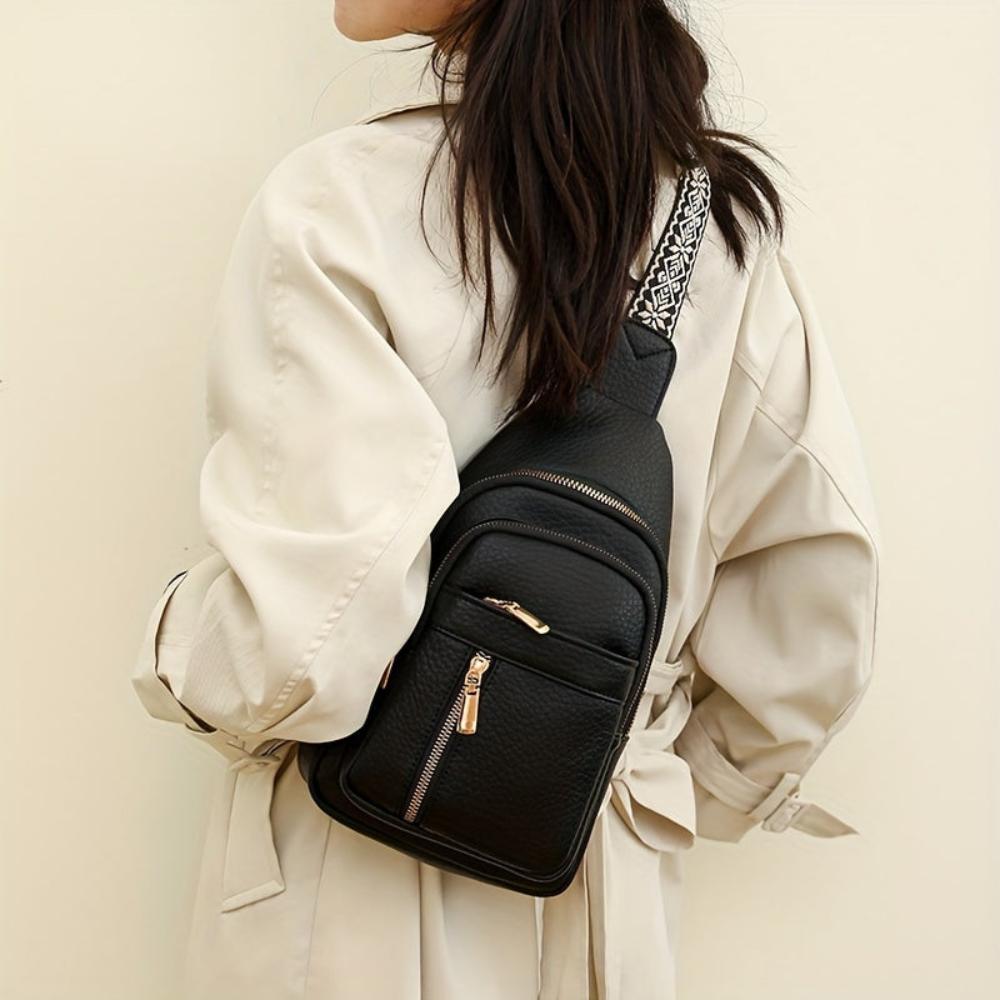 Hazel | Vintage Suitcase-Style Crossbody Bag