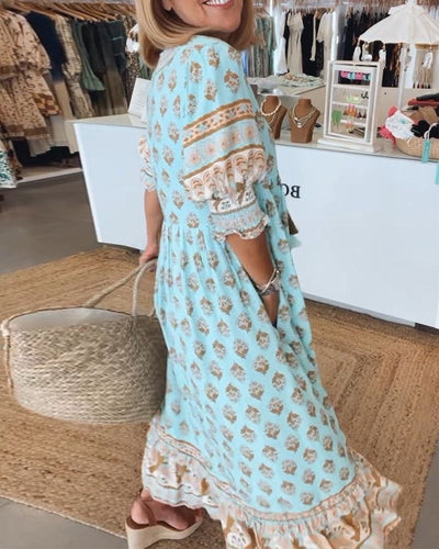 Patterned Dress That Makes You Feel Lively