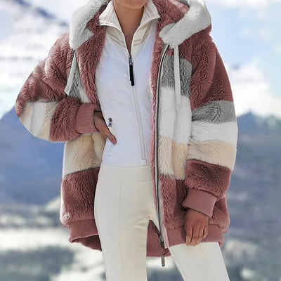 Fluffy Warm Oversized Hoodie Coat