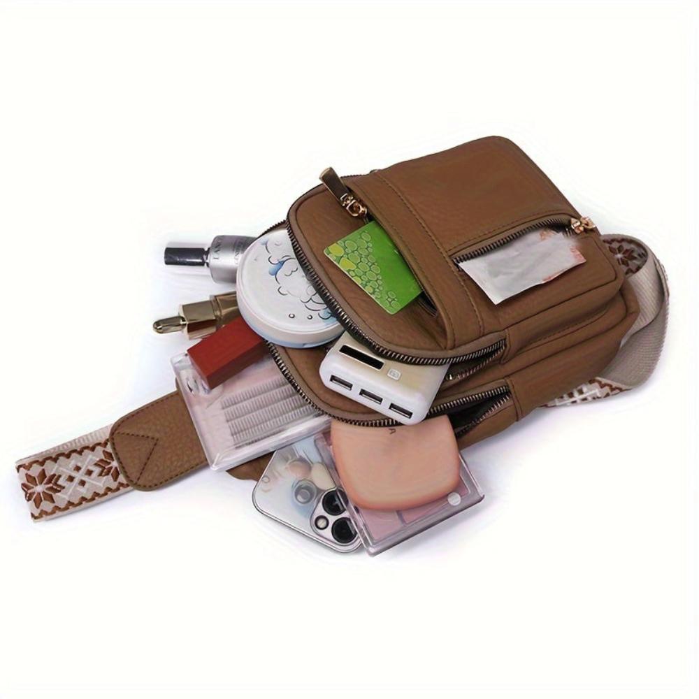 Hazel | Vintage Suitcase-Style Crossbody Bag