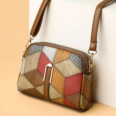 Luna | Mini crossbody bag in patchwork