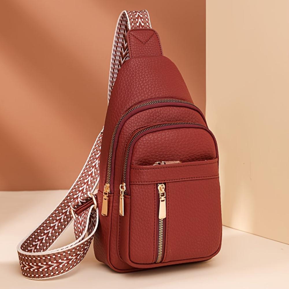 Hazel | Vintage Suitcase-Style Crossbody Bag