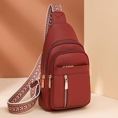 Hazel | Vintage Suitcase-Style Crossbody Bag