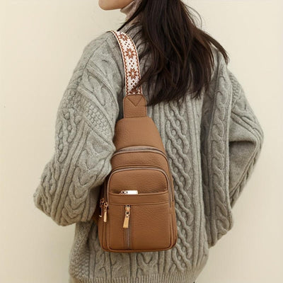 Hazel | Vintage Suitcase-Style Crossbody Bag