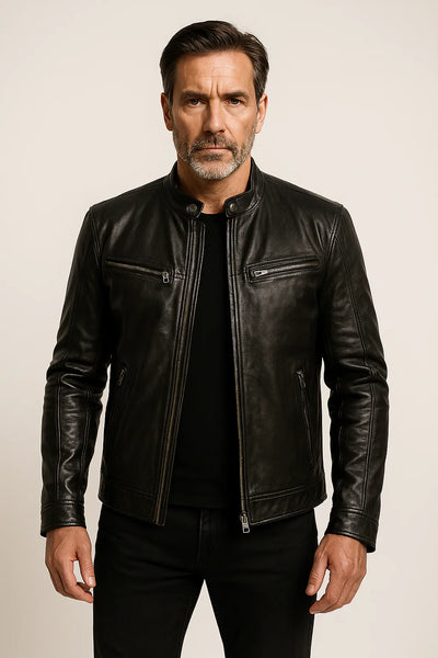 Bonnie | Casual Leather Jacket