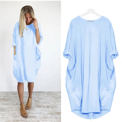 Casual Pocket Dress