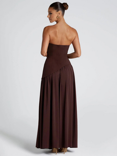 Alessia™ | Asymmetric Dress with Choker