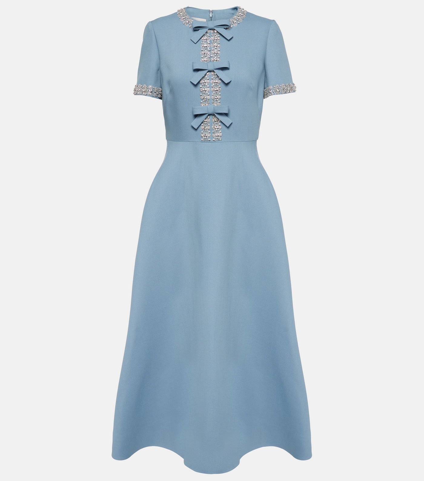 Raffaella™ | Flared Dress with Bows and Beads