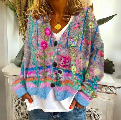 EVIE | Floral Cardigan