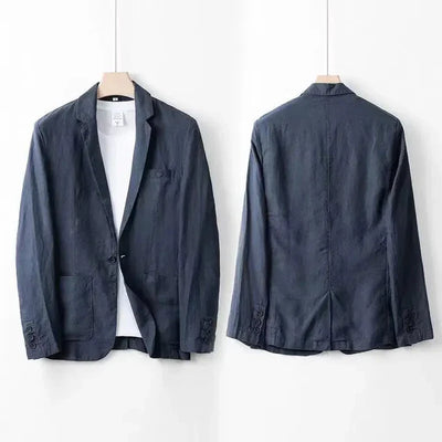 Yvan | Stylish Linen Blazer Trouser Set