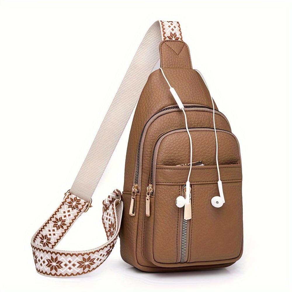 Hazel | Vintage Suitcase-Style Crossbody Bag