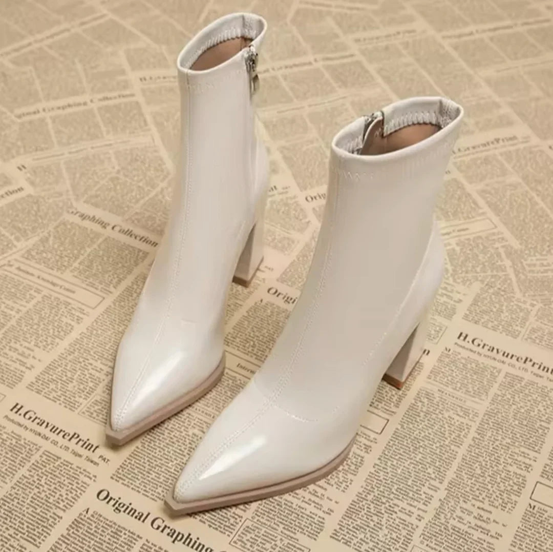 Gabriella | Chic Pointed Toe Ankle Boots