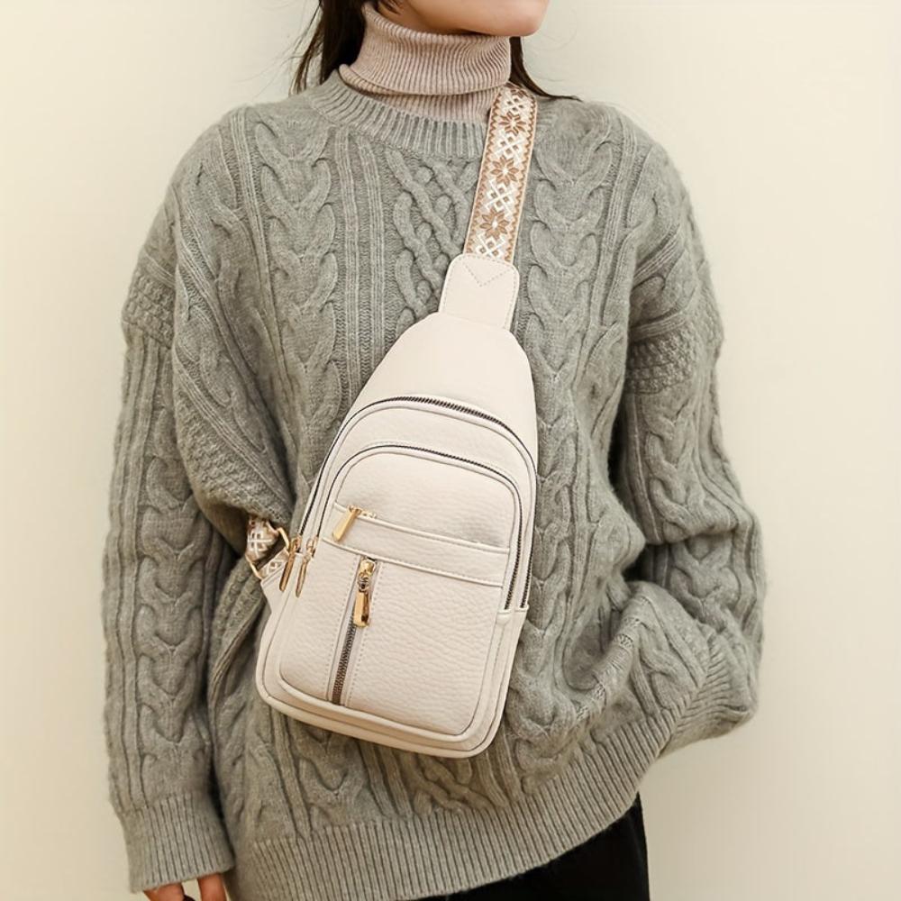 Hazel | Vintage Suitcase-Style Crossbody Bag