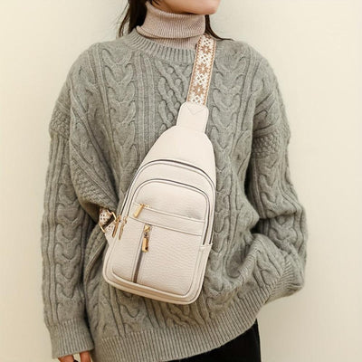Hazel | Vintage Suitcase-Style Crossbody Bag