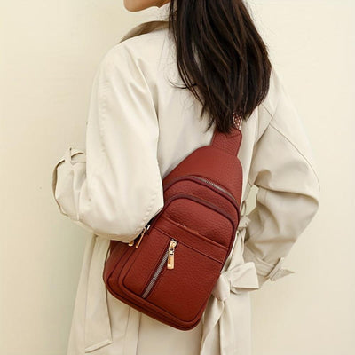 Hazel | Vintage Suitcase-Style Crossbody Bag