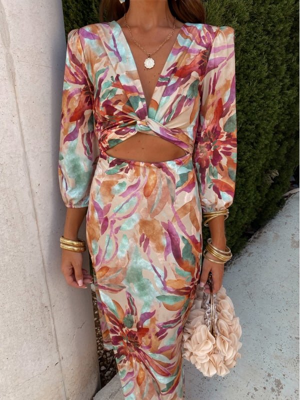 Danika | Elegant dress with cutout