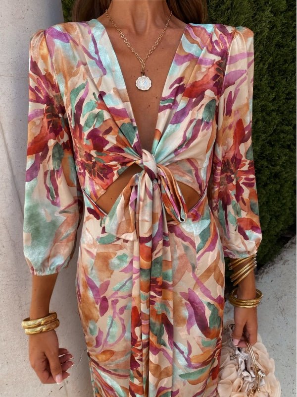 Danika | Elegant dress with cutout
