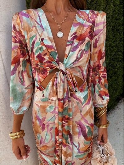 Danika | Elegant dress with cutout