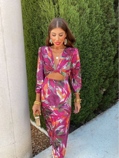 Danika | Elegant dress with cutout