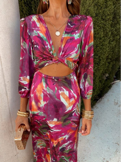 Danika | Elegant dress with cutout