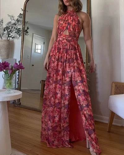 Luna™ | Maxi Dress with Floral Print