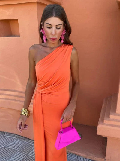 Lia | Elegant Button Dress