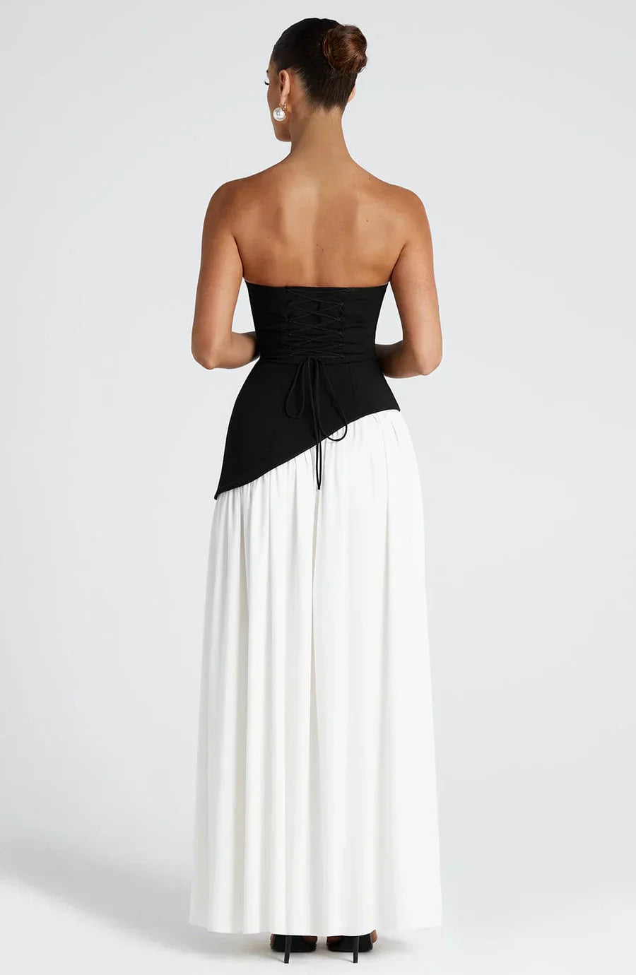 Alessia™ | Asymmetric Dress with Choker