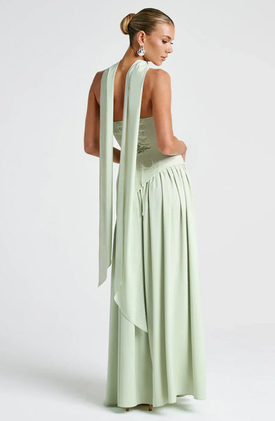 Alessia™ | Asymmetric Dress with Choker