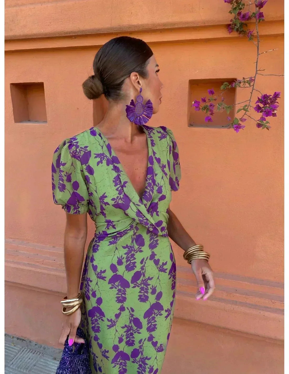 Melys | Elegant Printed Dress