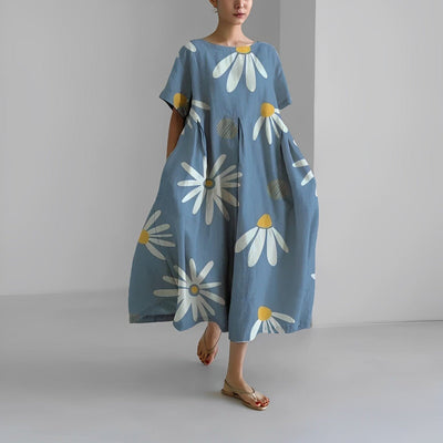 Boho Floral Spring Maxi Dress