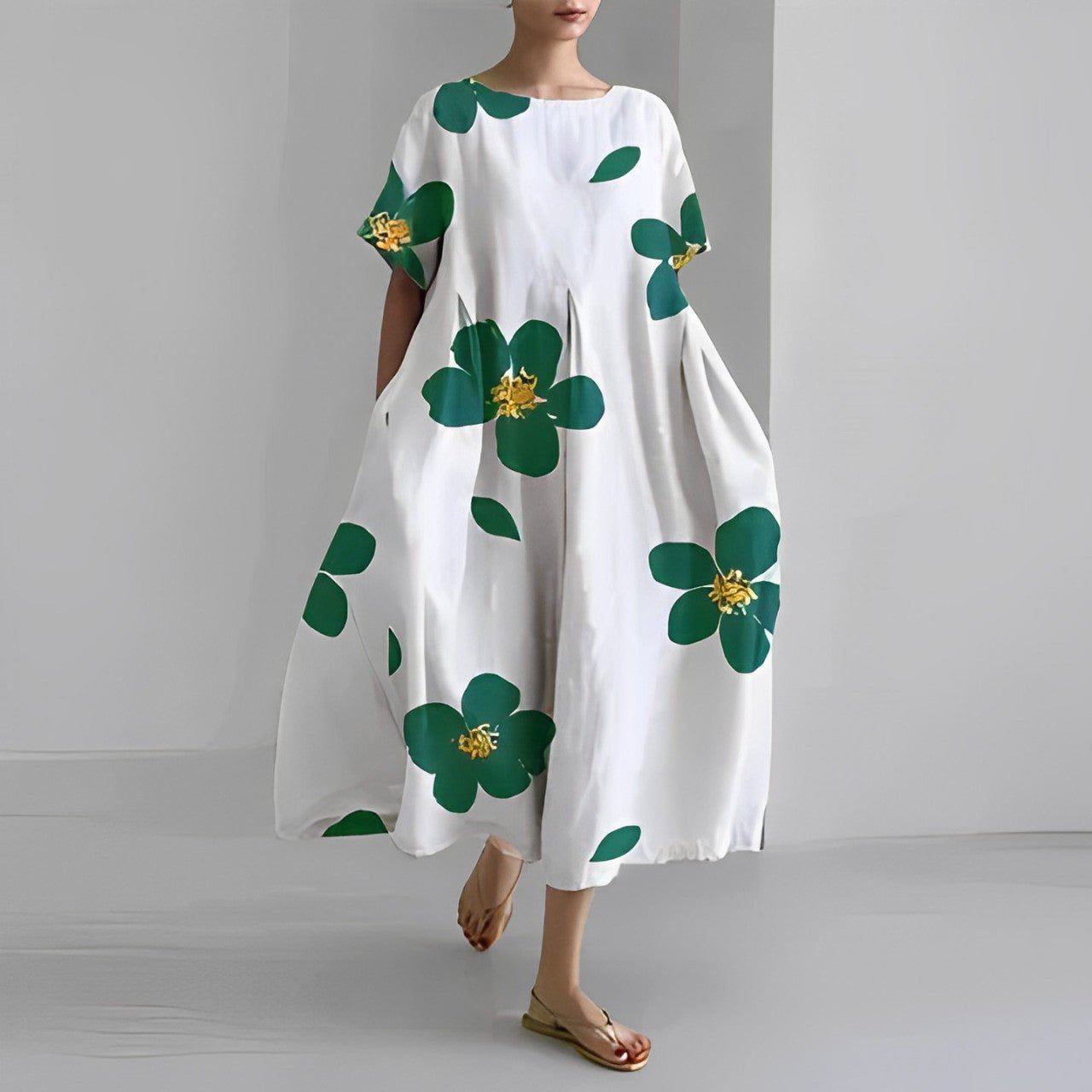 Boho Floral Spring Maxi Dress