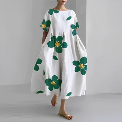 Boho Floral Spring Maxi Dress